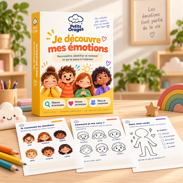 Cahier Je découvre mes émotions