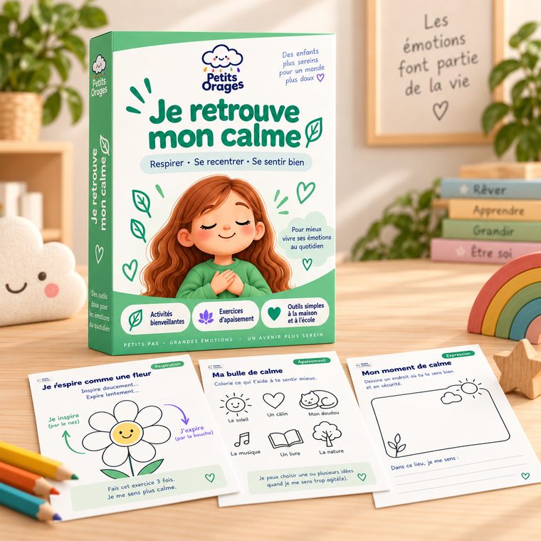 Cahier Je retrouve mon calme