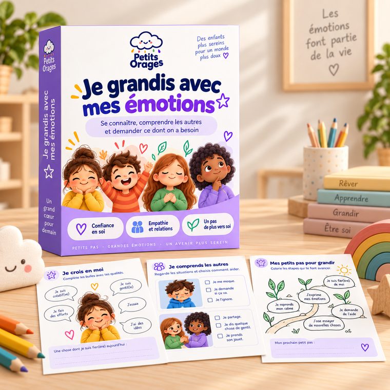 Cahier Je grandis avec mes émotions